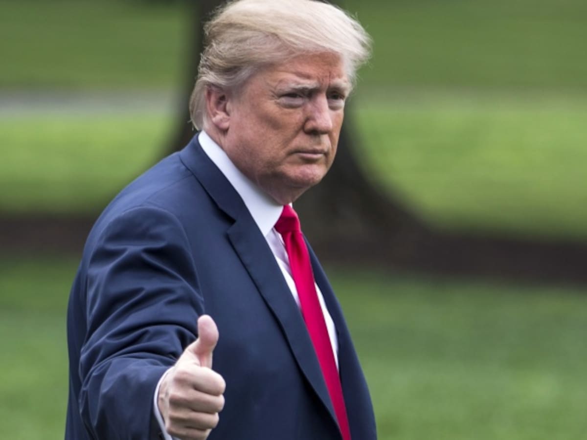 Trump celebra ausencia de misiles nucleares en desfile militar norcoreano