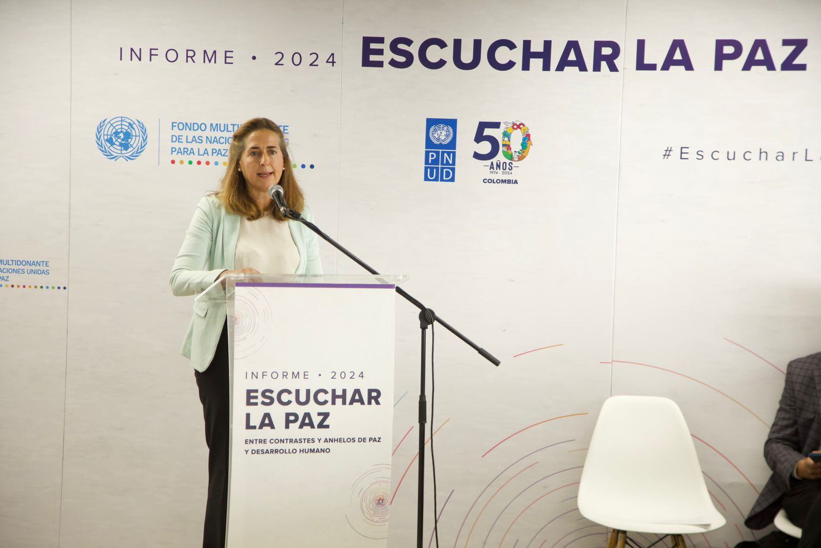 Informe "Escuchar la Paz: Entre Contrastes y Anhelos de Paz y Desarrollo Humano 2024 - Cortesía Programa de las Naciones Unidad para el Desarrollo