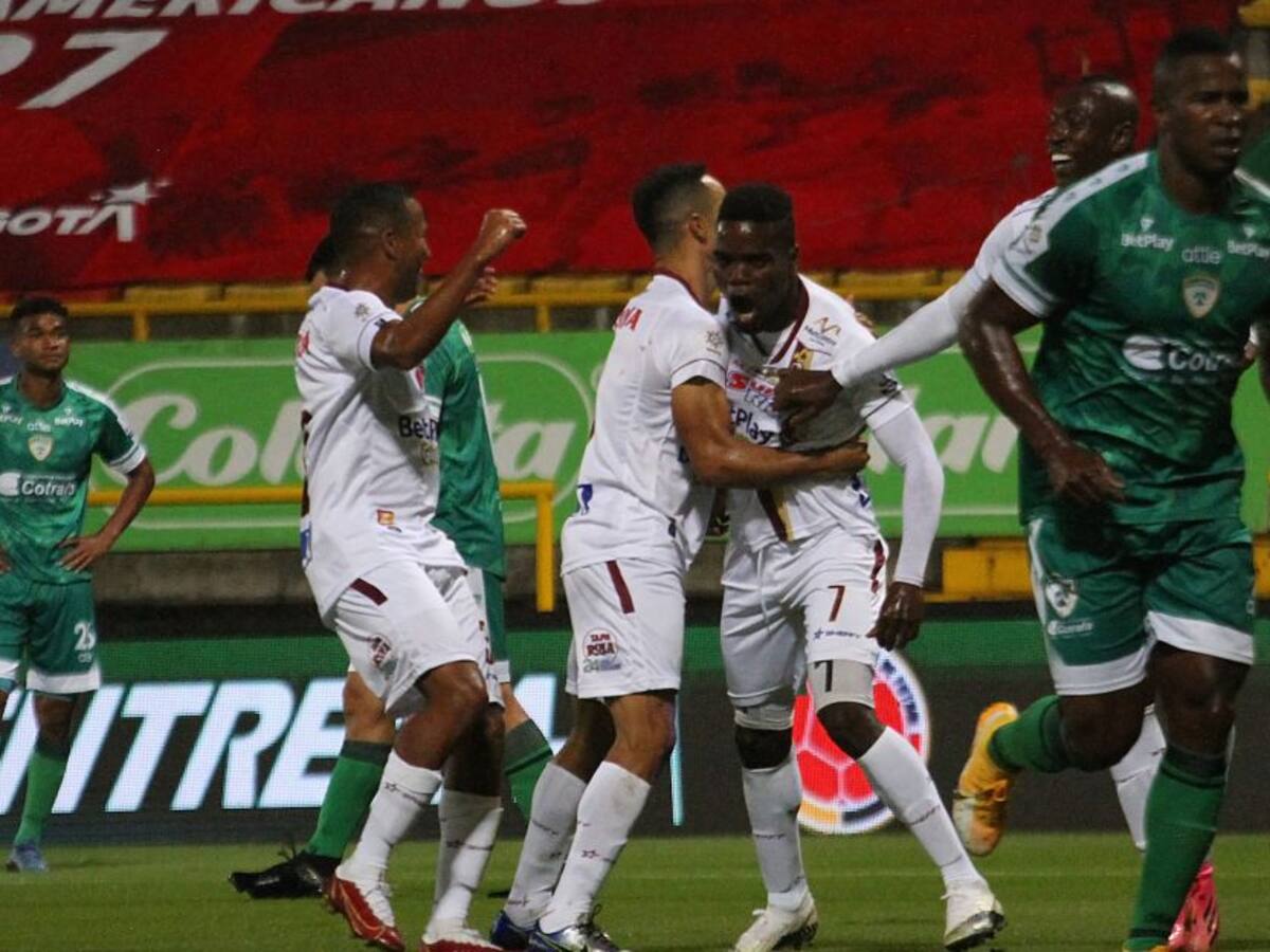 Deportes Tolima ganó en Bogotá y jugará la final del Fútbol Colombiano