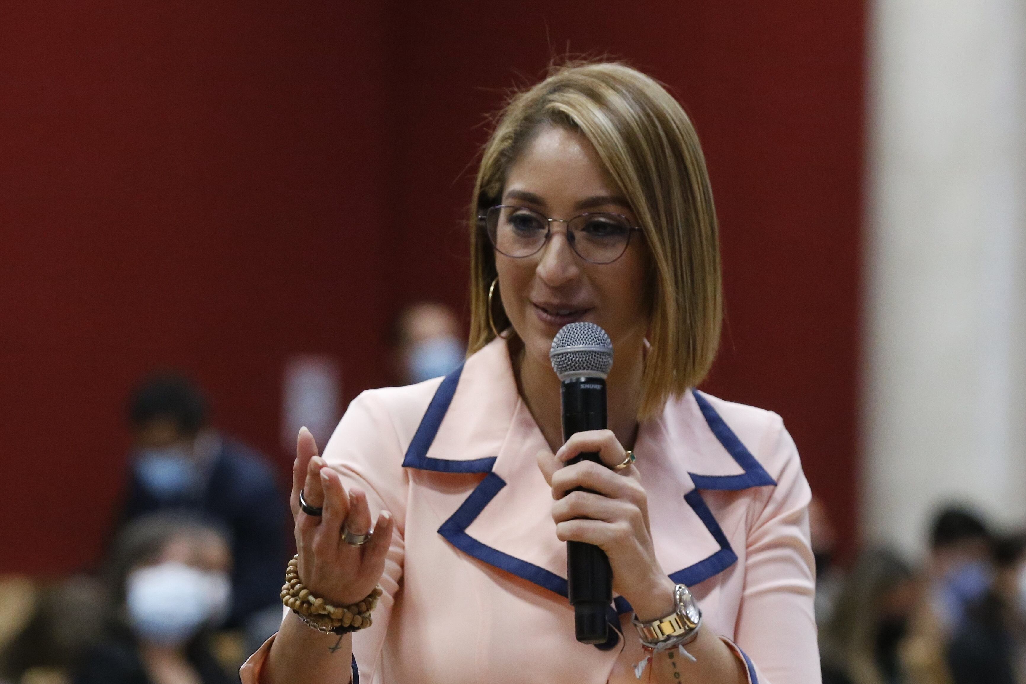 Jennifer Arias, presidenta de la Cámara de Representantes. Foto: Camila Díaz/Colprensa.