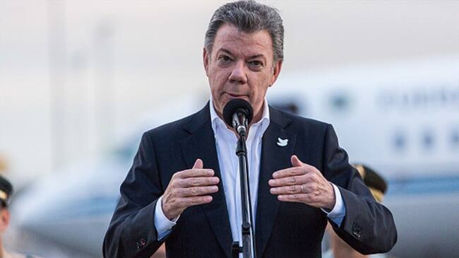 Juan Manuel Santos . Foto: Colprensa