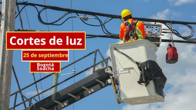 Cortes de luz en Bogotá y Soacha este viernes 25 de septiembre | Enel Colombia