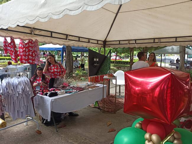 Realizan primeria feria de emprendedores en barrio Villa Carolina de Barranquilla