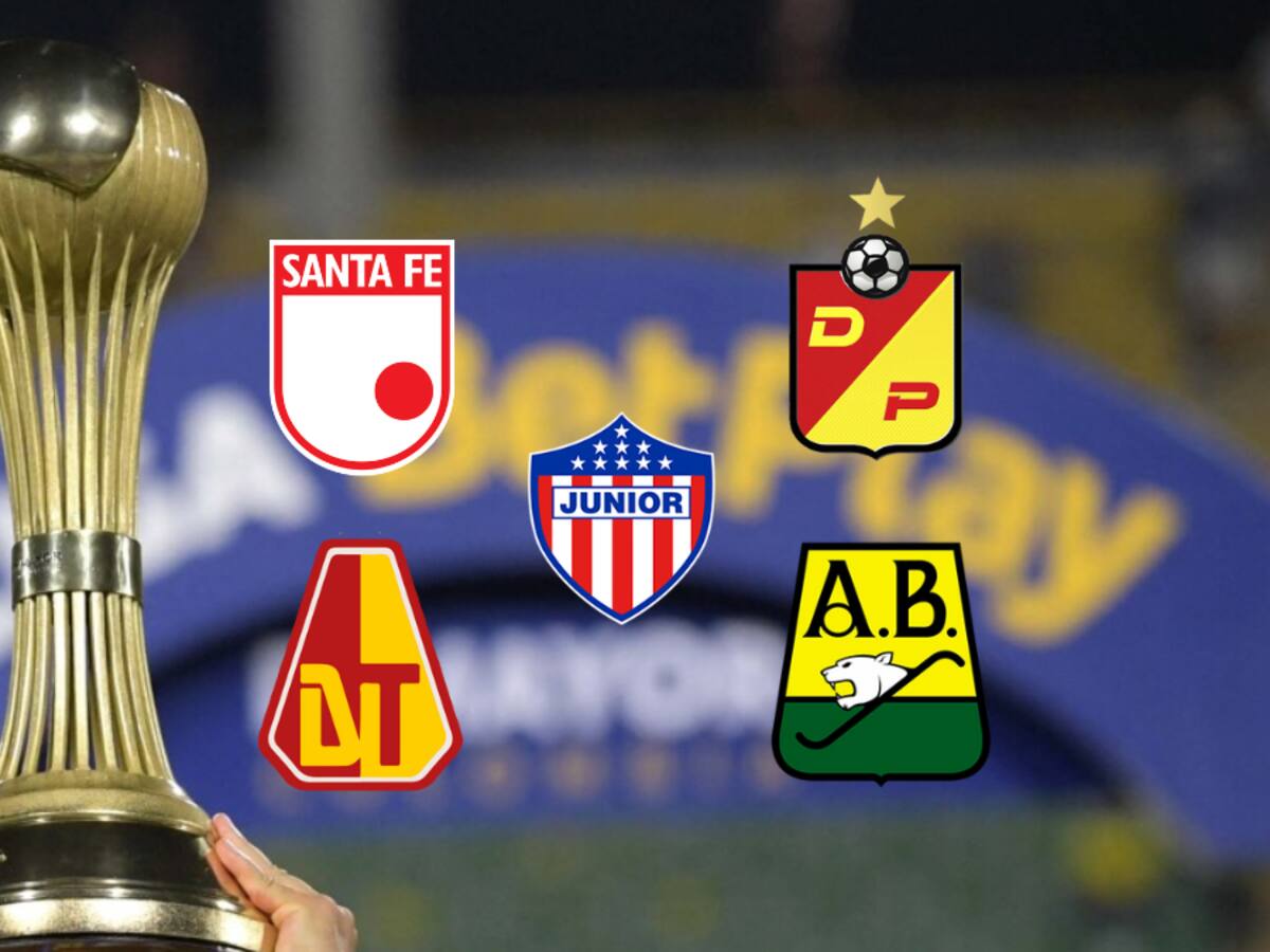 Estos serían los finalistas de la liga colombiana según la estadística: una final inédita