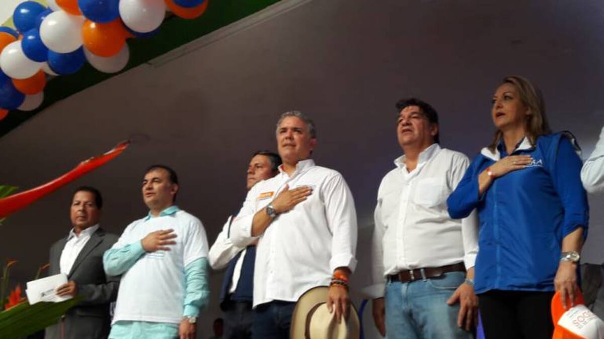 Triunfo de Duque en eje cafetero es por respaldo al ex presidente Álvaro Uribe
