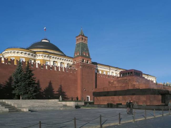 El Kremlin y el Mausoleo de Lenin se roban la atención de hinchas en Rusia