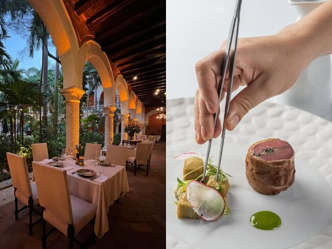 Restaurante 1621, imágenes tomadas del Instagram oficial del Restaurante 1621.
