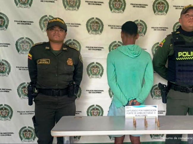Cárcel para tres hombres por presunto porte ilegal de armas de fuego en Bolívar