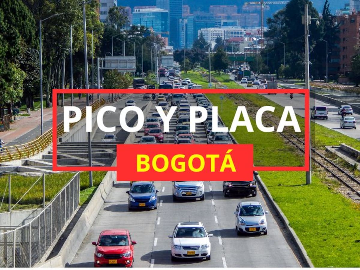 Así opera el pico y placa en Bogotá del 27 al 31 de octubre: vehículos exentos de la restricción