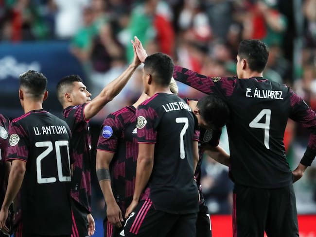 Selección mexicana en las semifinales ante Costa Rica