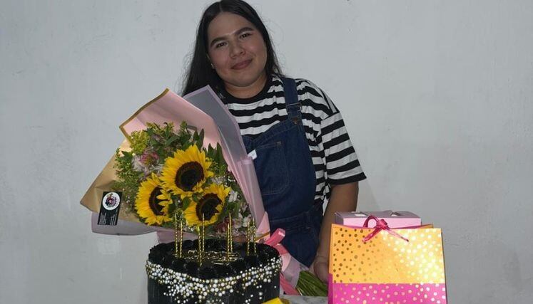 Neire Martínez, estudiante universitaria que había sido secuestrada en zona rural de Ocaña. / Foto: Perfil de Facebook.