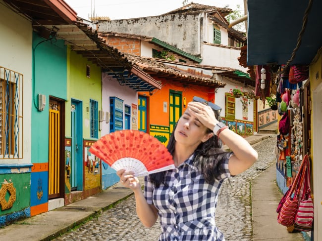 Imagen de referencia mujer con calor en Antioquia/ Getty Images