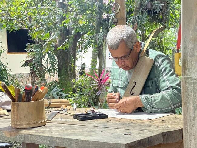 Luis Ofrady Sarta, el luthier de los violines caucanos
