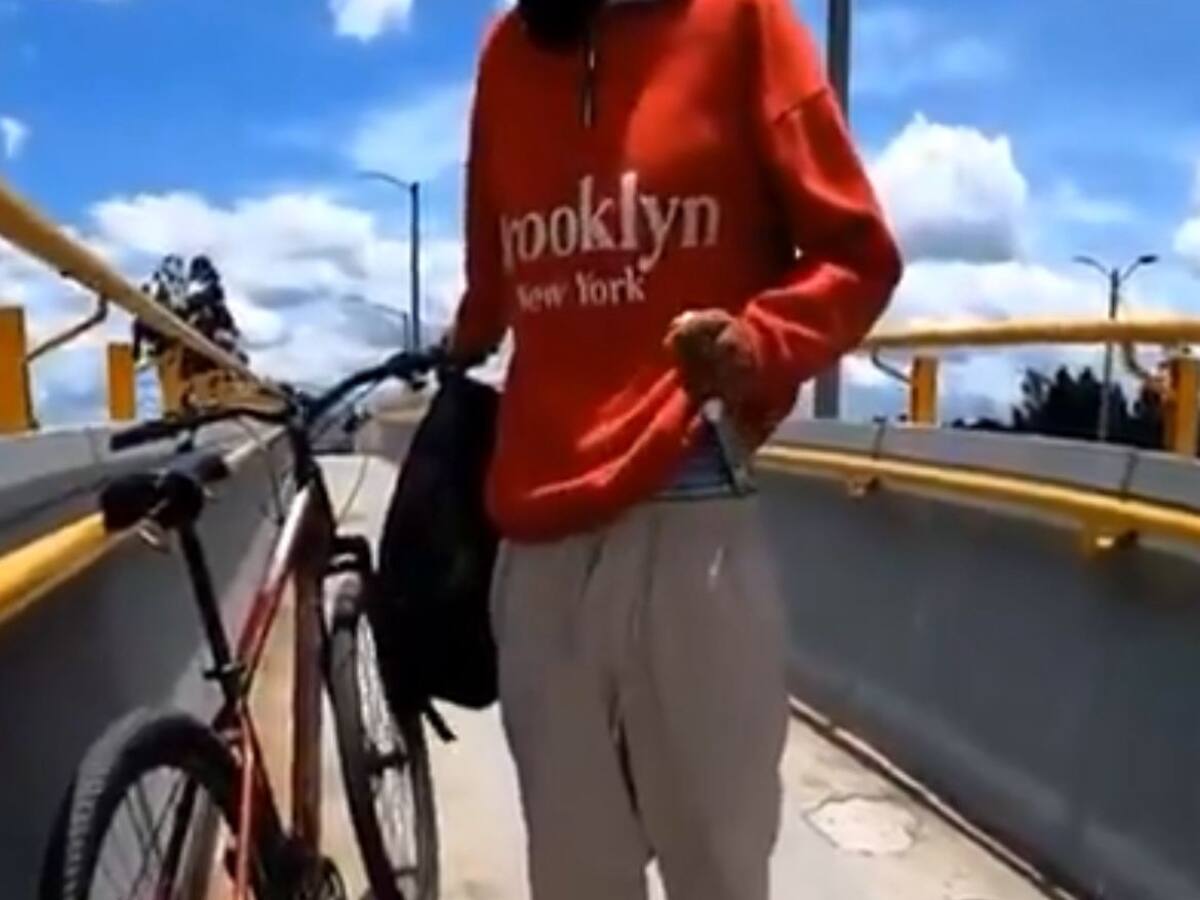 VIDEO | Joven que practicaba parkour grabó cuando lo amenazaron con robarlo con cuchillo