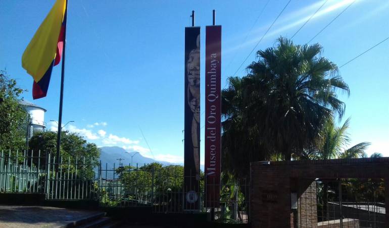 Ingreso al Museo del Oro Quimbaya en Armenia
