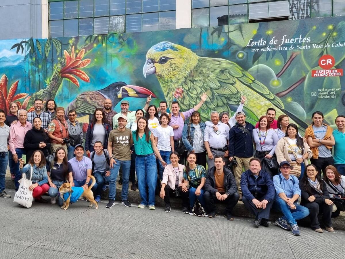 En Santa Rosa de Cabal inauguraron una calle en honor al Lorito de Fuertes