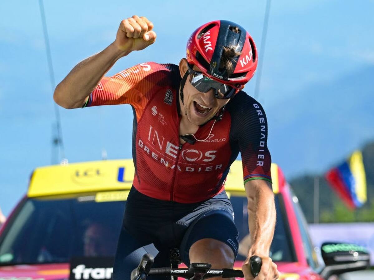 Kwiatkowski conquista el Grand Colombier; Pogacar le descuenta tiempo a Vingegaard