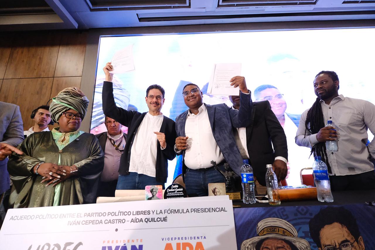 Iván Cepeda y Óscar Benevides se unen para respaldar a las comunidades afro.