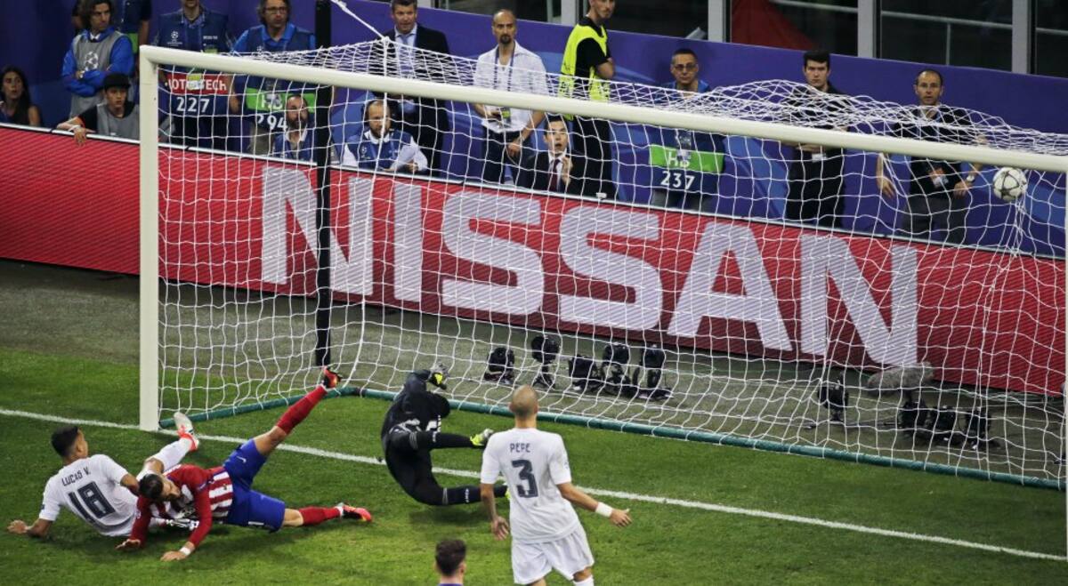 Carrasco marcó el gol del empate para Atlético de Madrid.