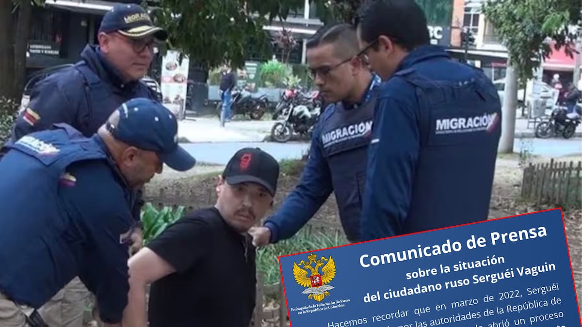 Sergei Vagin: Embajada de Rusia agradece a autoridades colombianas deportar al ciudadano ruso