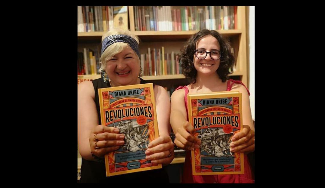 Diana Uribe y su libro revoluciones