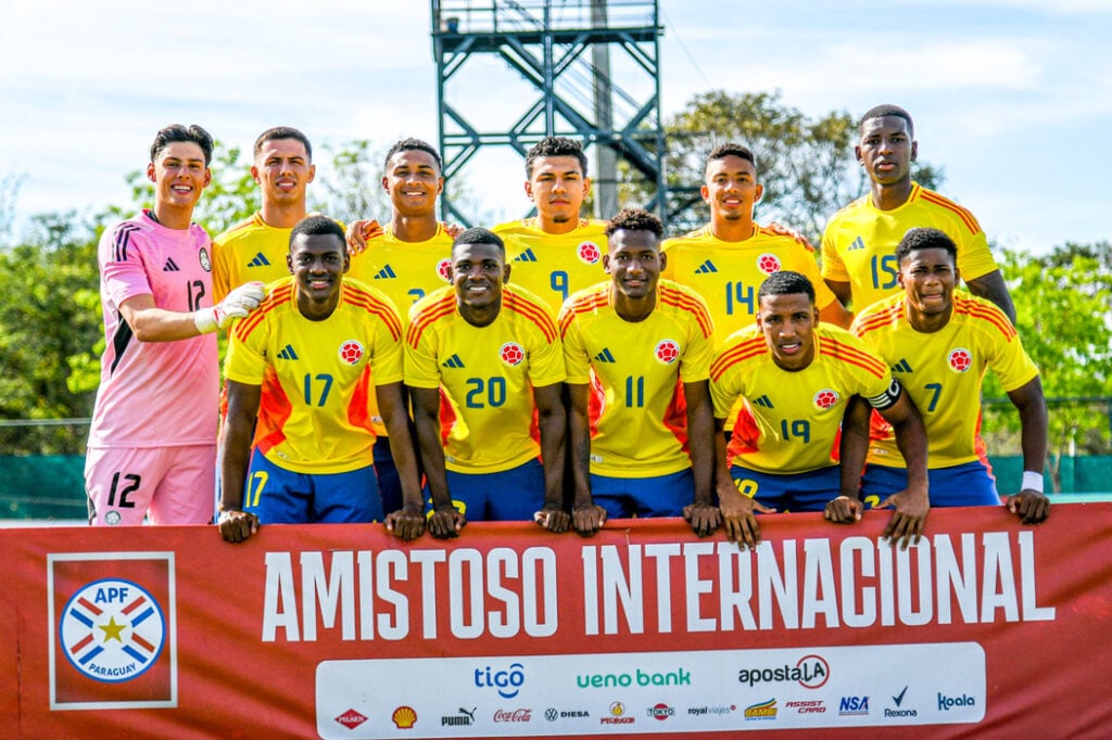 11 titular de la Selección Colombia Sub-20 frente a México / FCF.