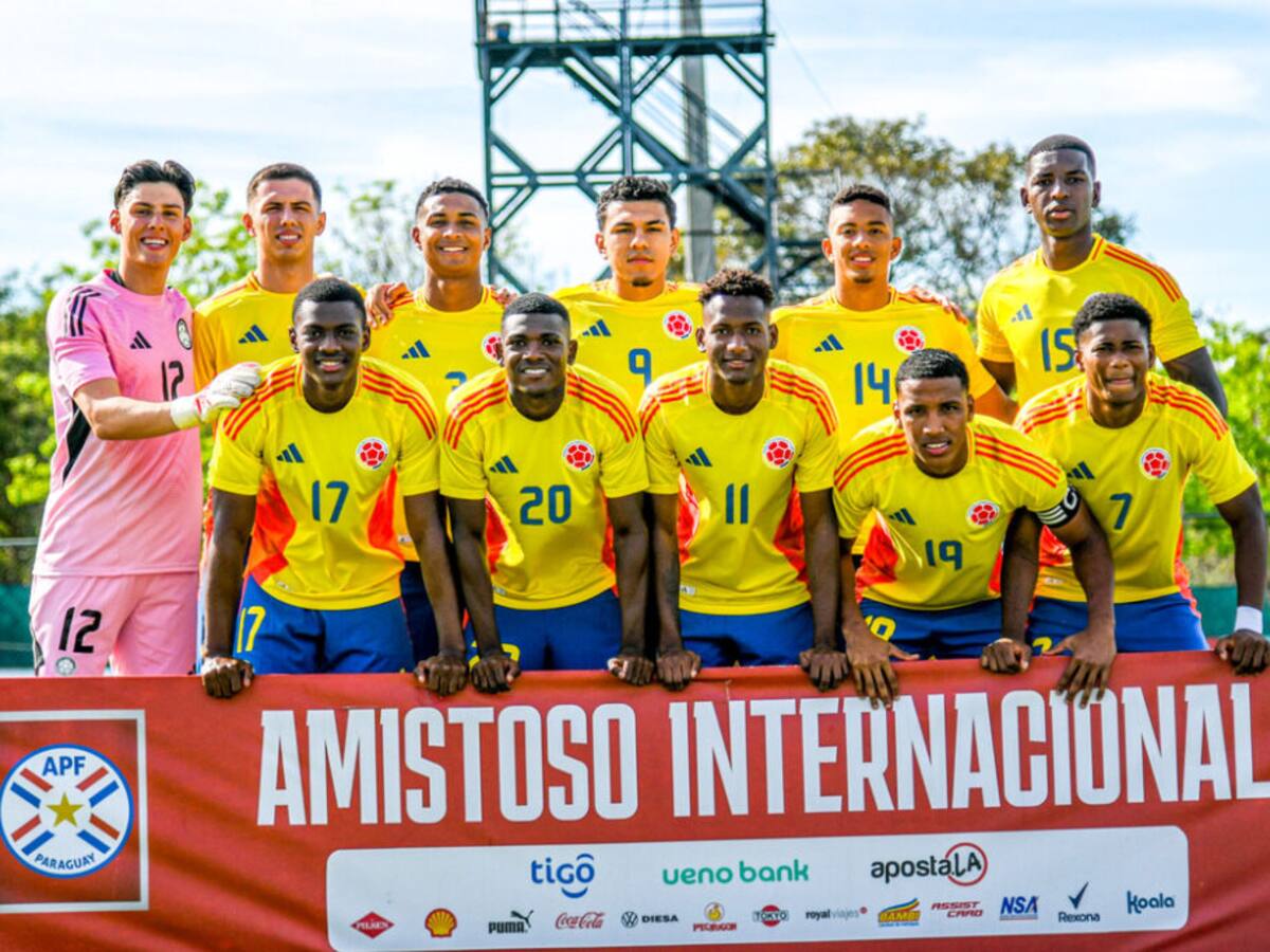 Así le fue a la Selección Colombia en su último amistoso de preparación previo al Mundial Sub-20