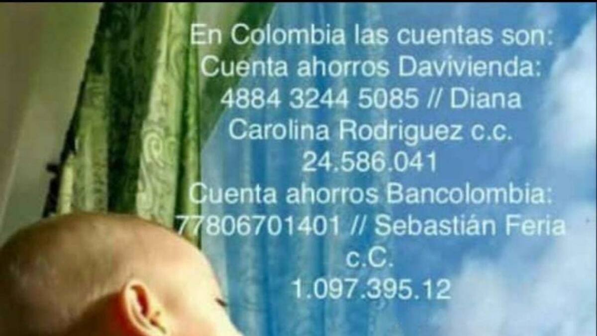 Diana Carolina Rodríguez, mamá de luna