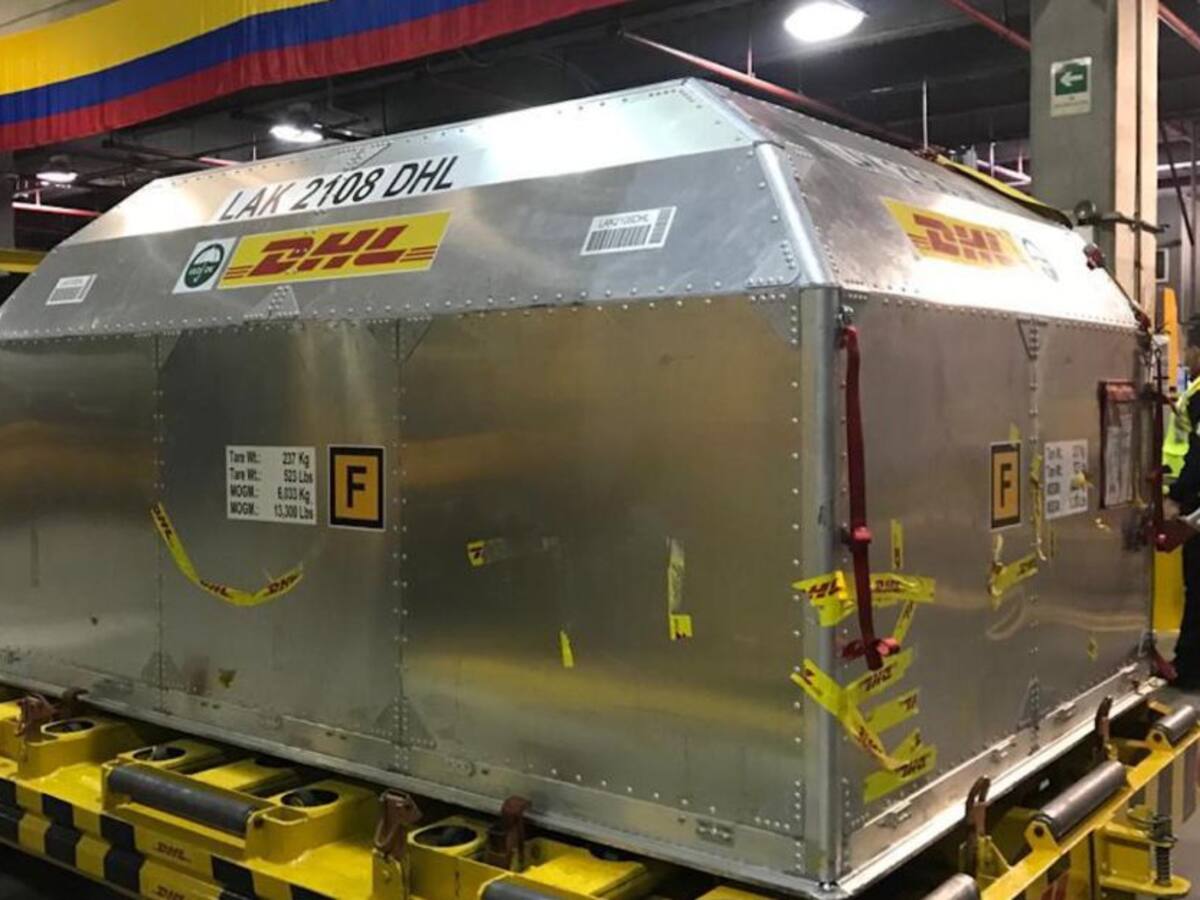 COVID-19: Colombia recibe nuevo lote de 100.620 vacunas Pfizer