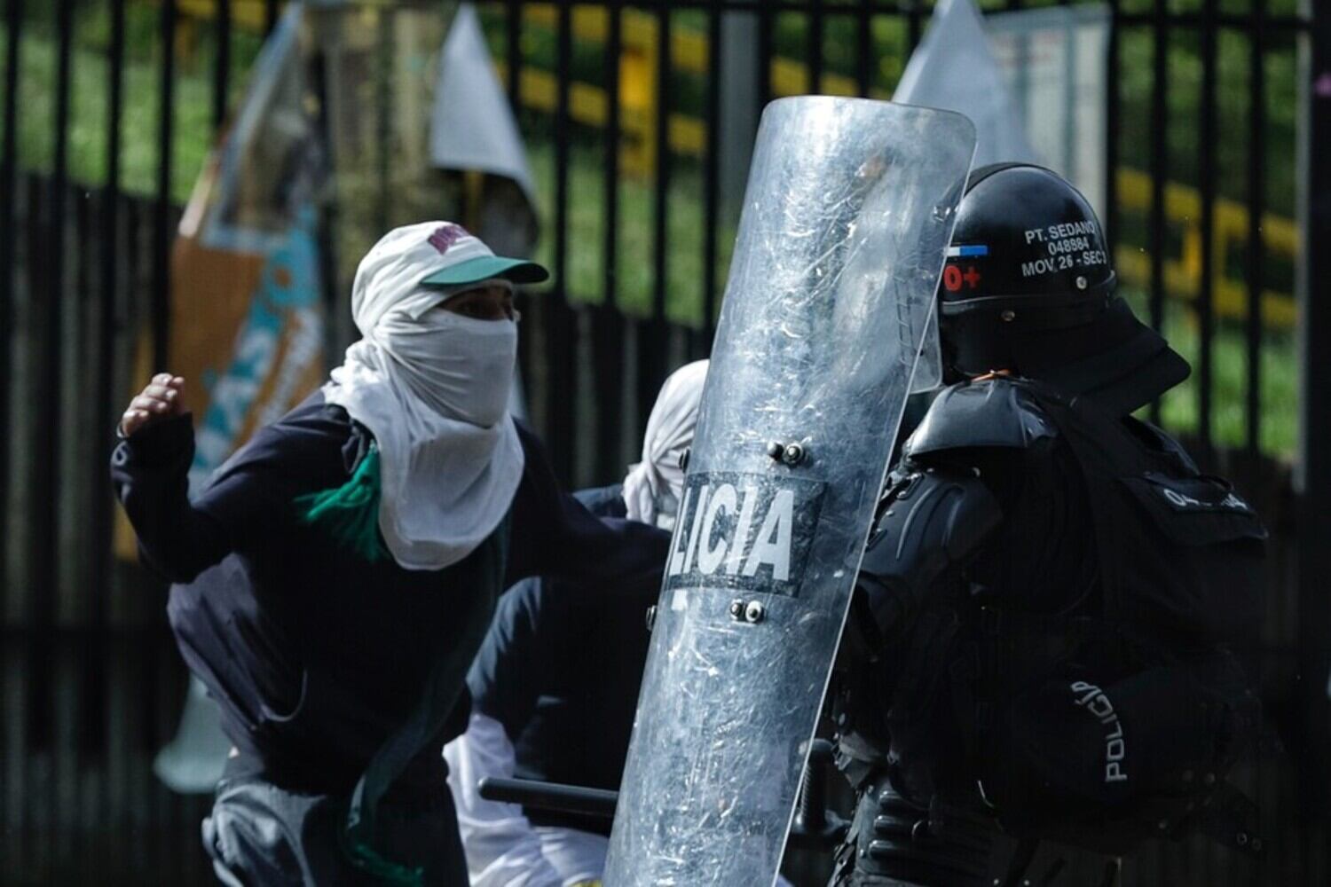 Manifestaciones en la Universidad Nacional. (Colprensa- Camila Diaz)