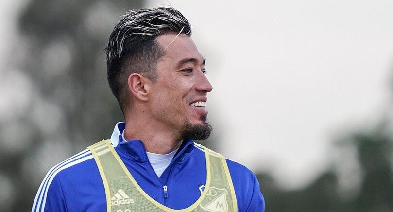 Fernando Uribe se lesionó en Millonarios / @MillosFCoficial