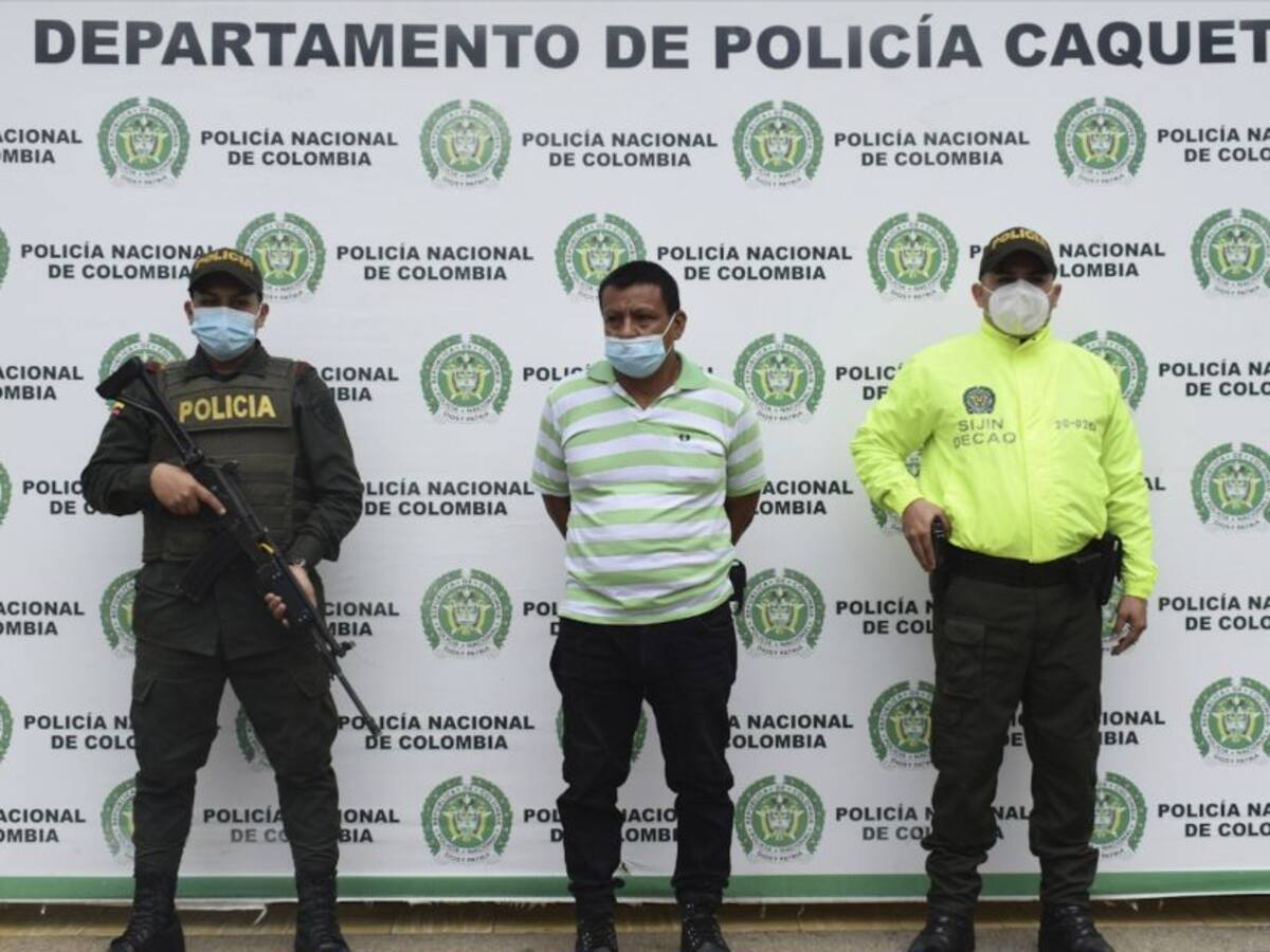 Capturado explosivista de la ´Miller Perdomo´ en el Caquetá