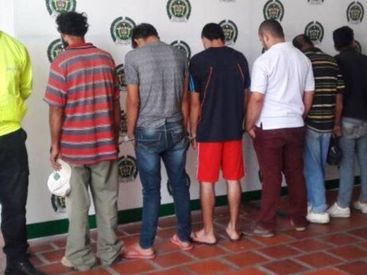 Autoridades capturan 11 personas en Ocaña por venta de estupefacientes