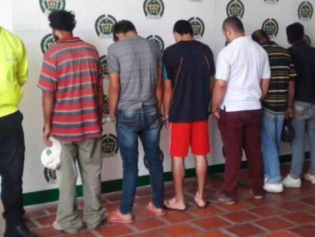 11 capturados por venta de droga en Ocaña