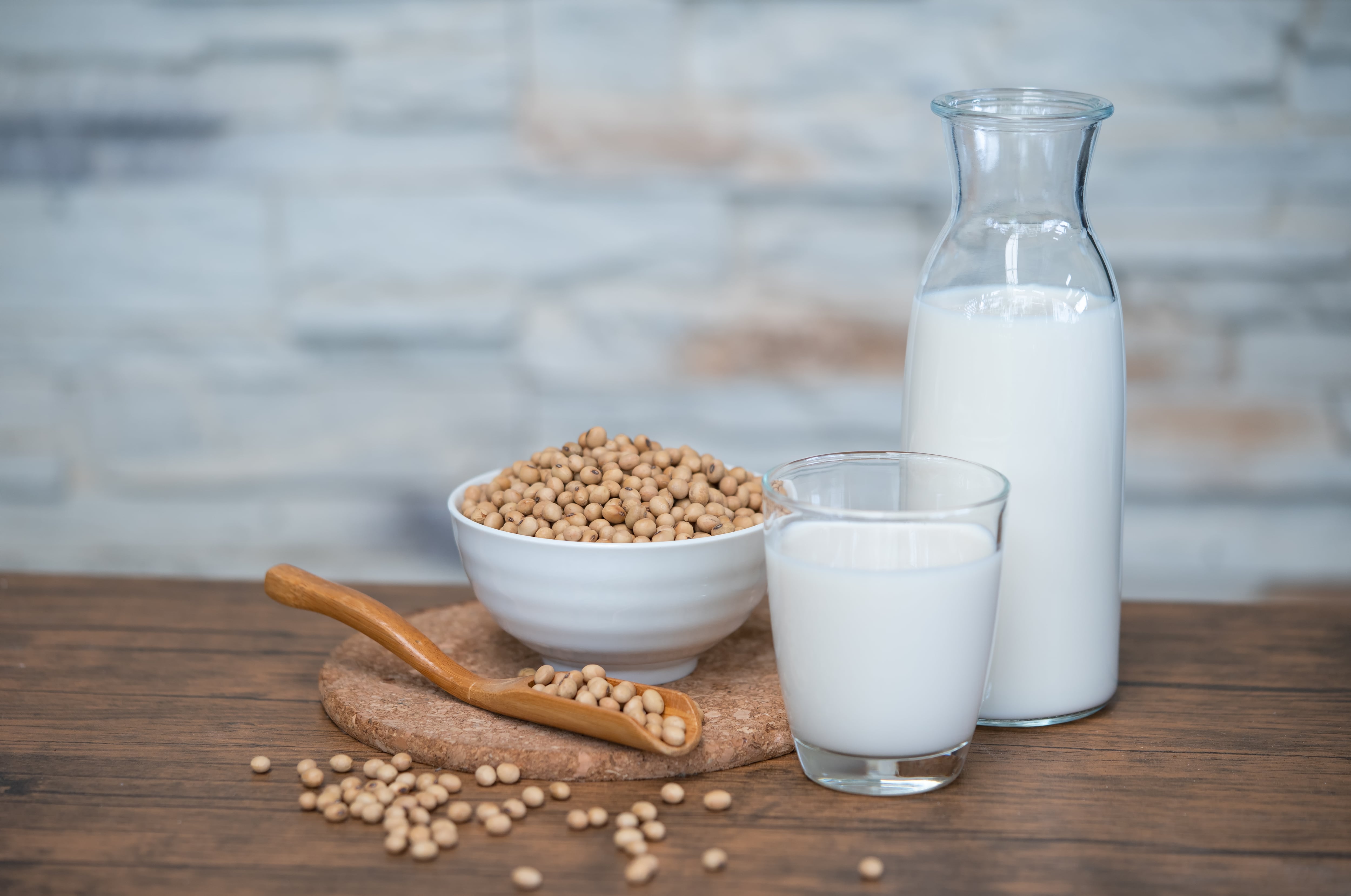 Beneficios de tomar leche de soya - Getty Images