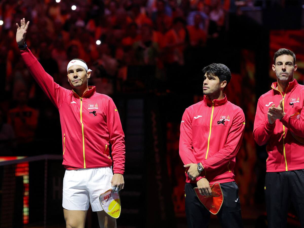 Rafael Nadal hasta las lágrimas cantando el himno de España en la Copa Davis: véalo acá
