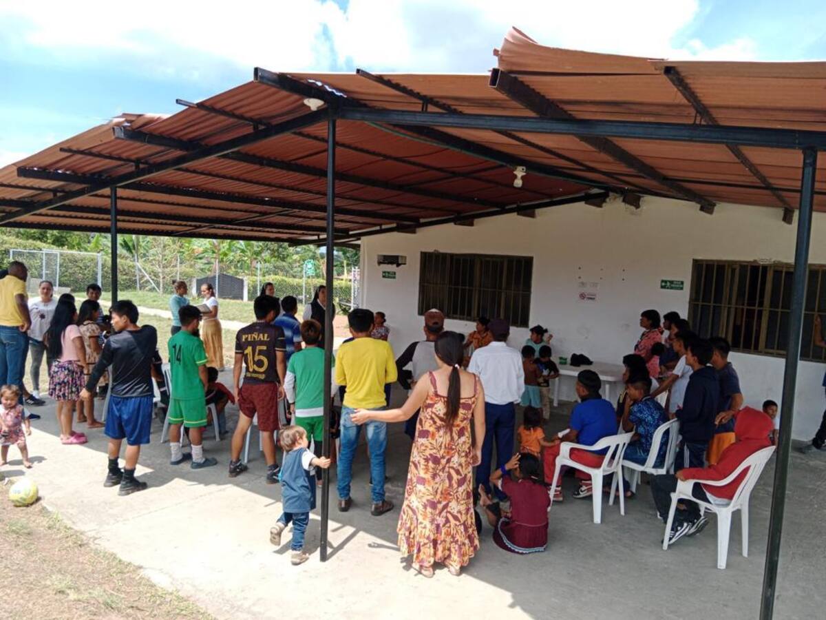 Comunidades indígenas provenientes del Valle del Cauca decidieron radicarse en Pereira