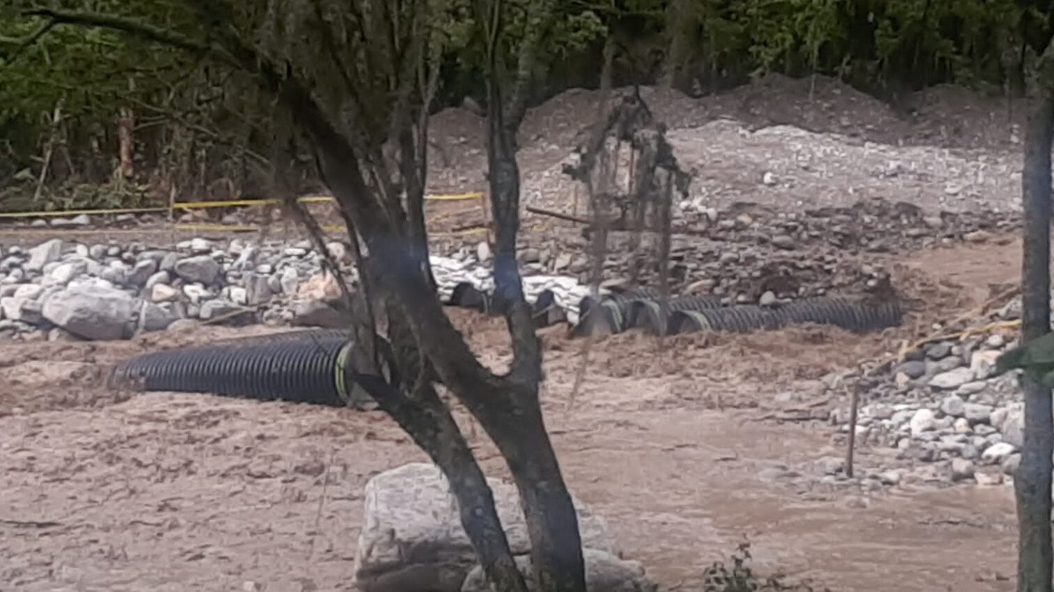 Afectado el paso entre Bucaramanga y Matanza