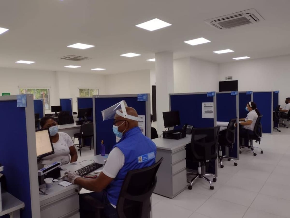Pico y cédula para agendar citas en el Centro de Atención a Víctimas en Cartagena