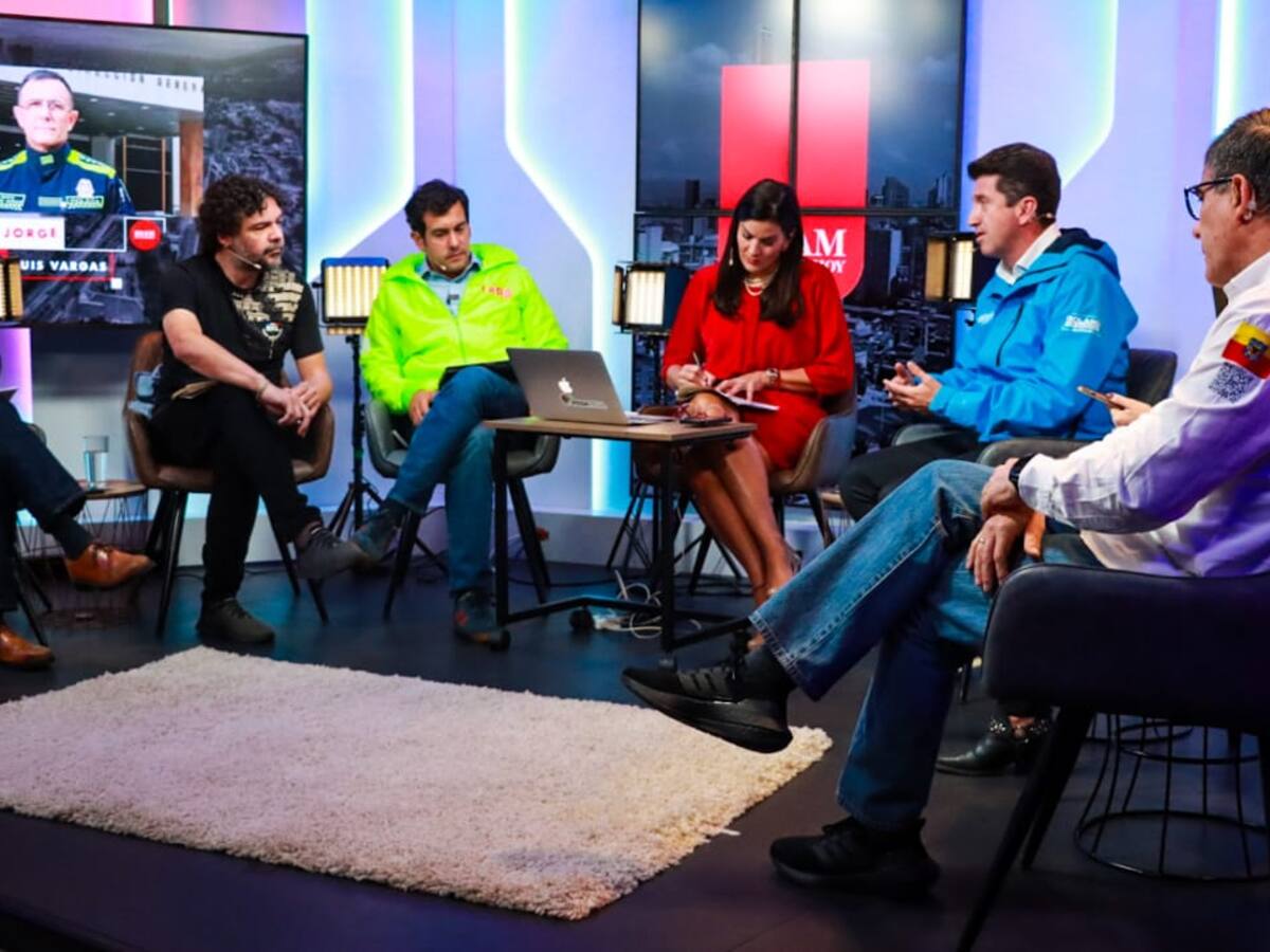 Lara, Molano, Robledo y Vargas: los candidatos a la Alcaldía se destapan en 10AM