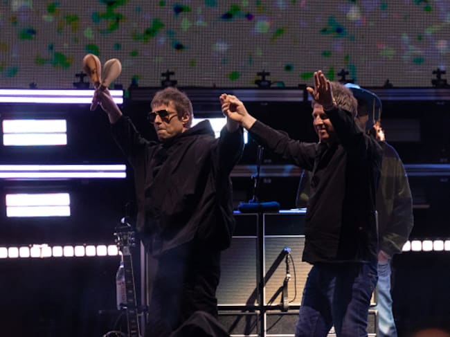 Liam Gallagher y Noel Gallagher Live '25 global tour. Foto: Getty