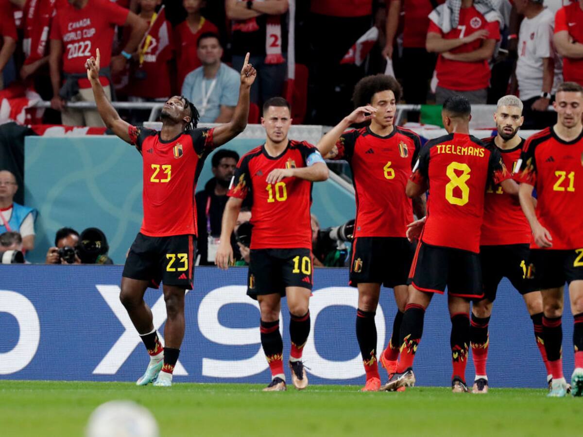 Bélgica logra su primera victoria en Qatar ante una complicada Canadá