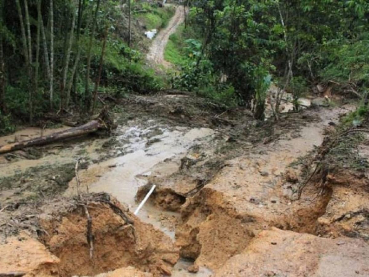 Lluvias tiene azotado a los municipios de Santa María y Tello en el Huila