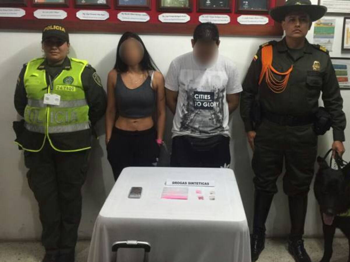 Capturados con éxtasis en el aeropuerto Bonilla Aragón