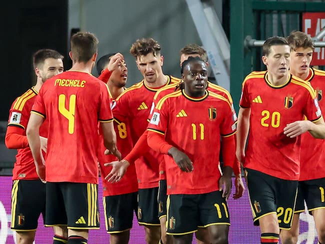 Bélgica aseguró su presencia en el Mundial, tras una histórica goleada a Liechtenstein. (Photo by Marco Steinbrenner/DeFodi Images/DeFodi via Getty Images)