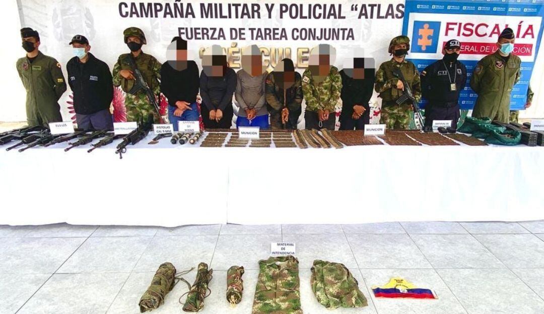 Capturados presuntos miembros de la Urías Rondón