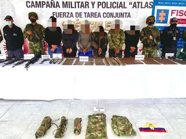 Capturados presuntos miembros de la Urías Rondón
