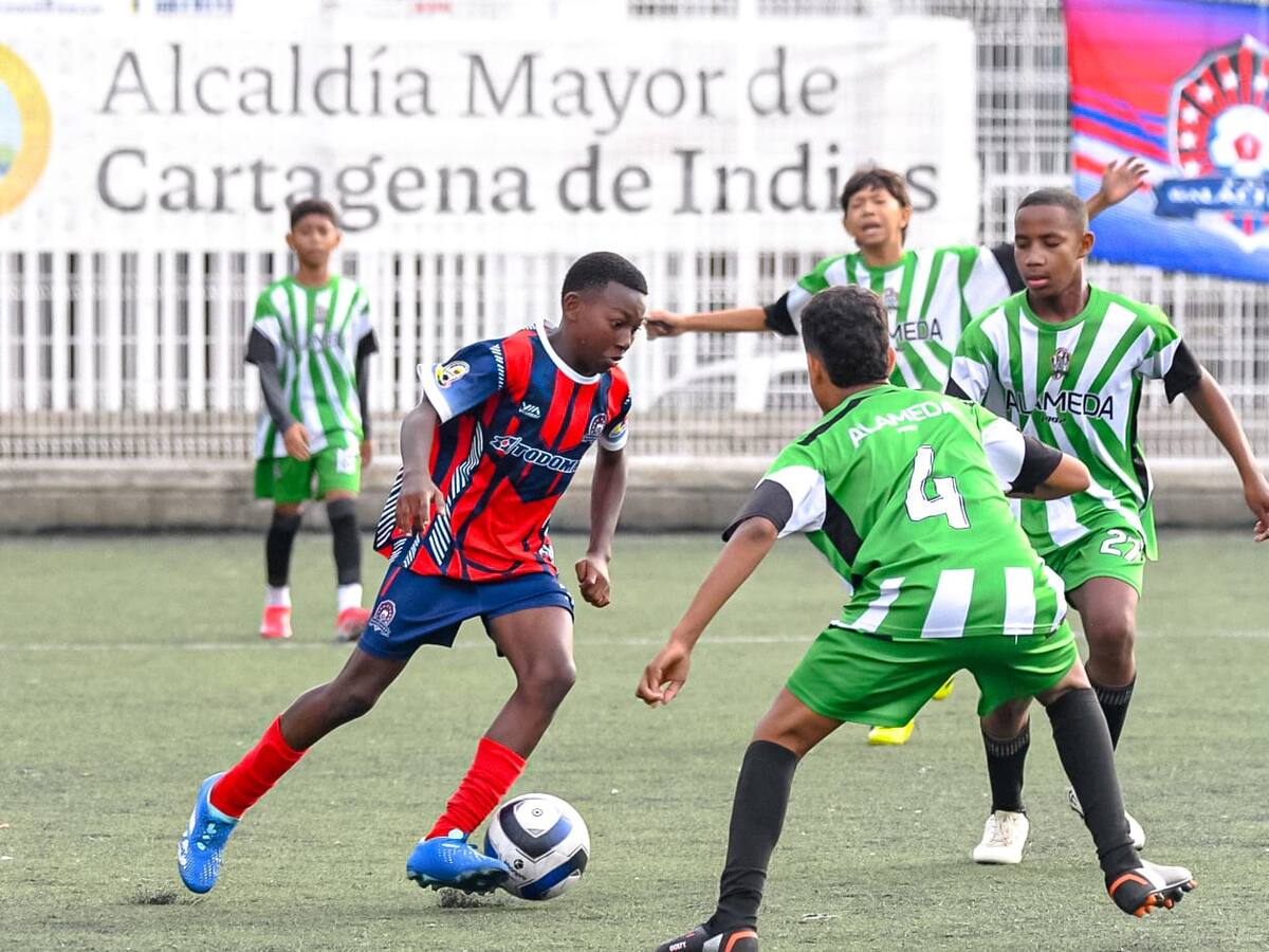 Cartagena vivió la fiesta del fútbol menor con el Torneo Goles de Vida Los Patiños