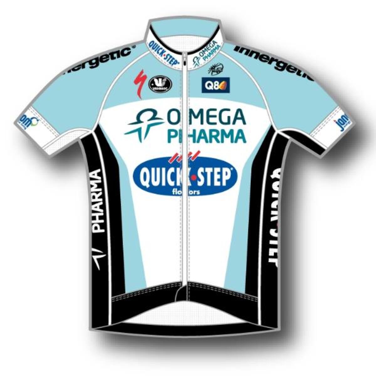 El uniforme del Omega Pharma-Quickstep Cycling