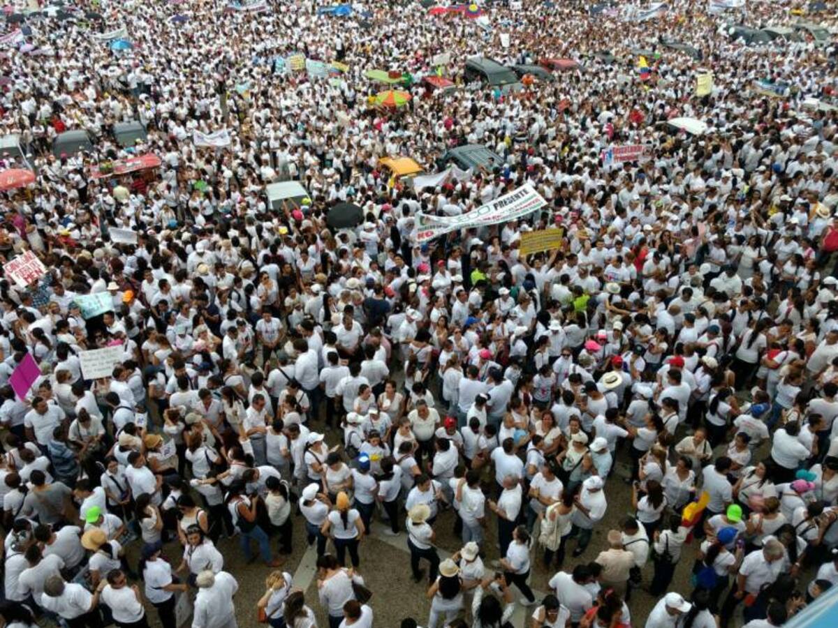 Multitudinaria manifestación en Barranquilla contra la identidad de género